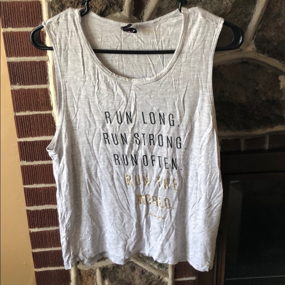 Gray tank